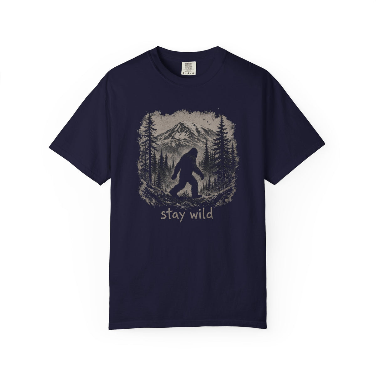 Stay Wild Sasquatch Graphic T-Shirt