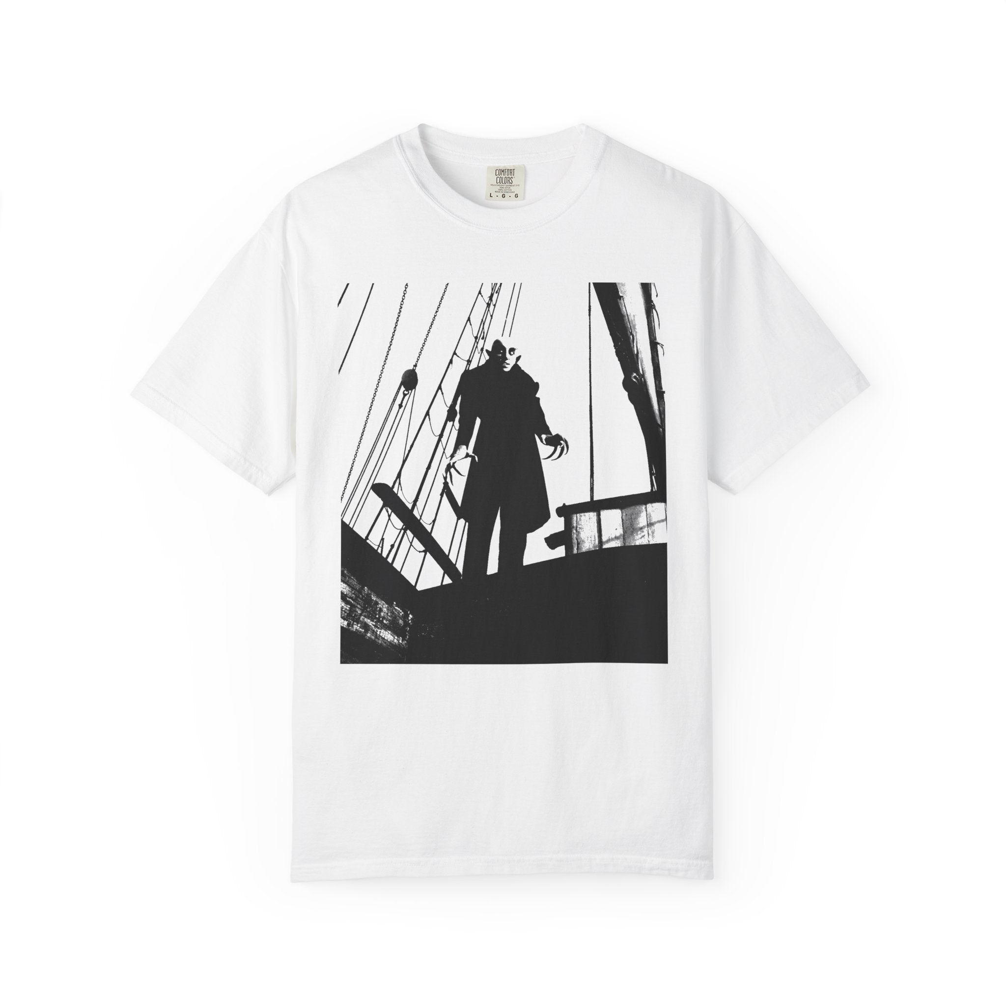 Nosferatu (1922) Boat Graphic T-Shirt