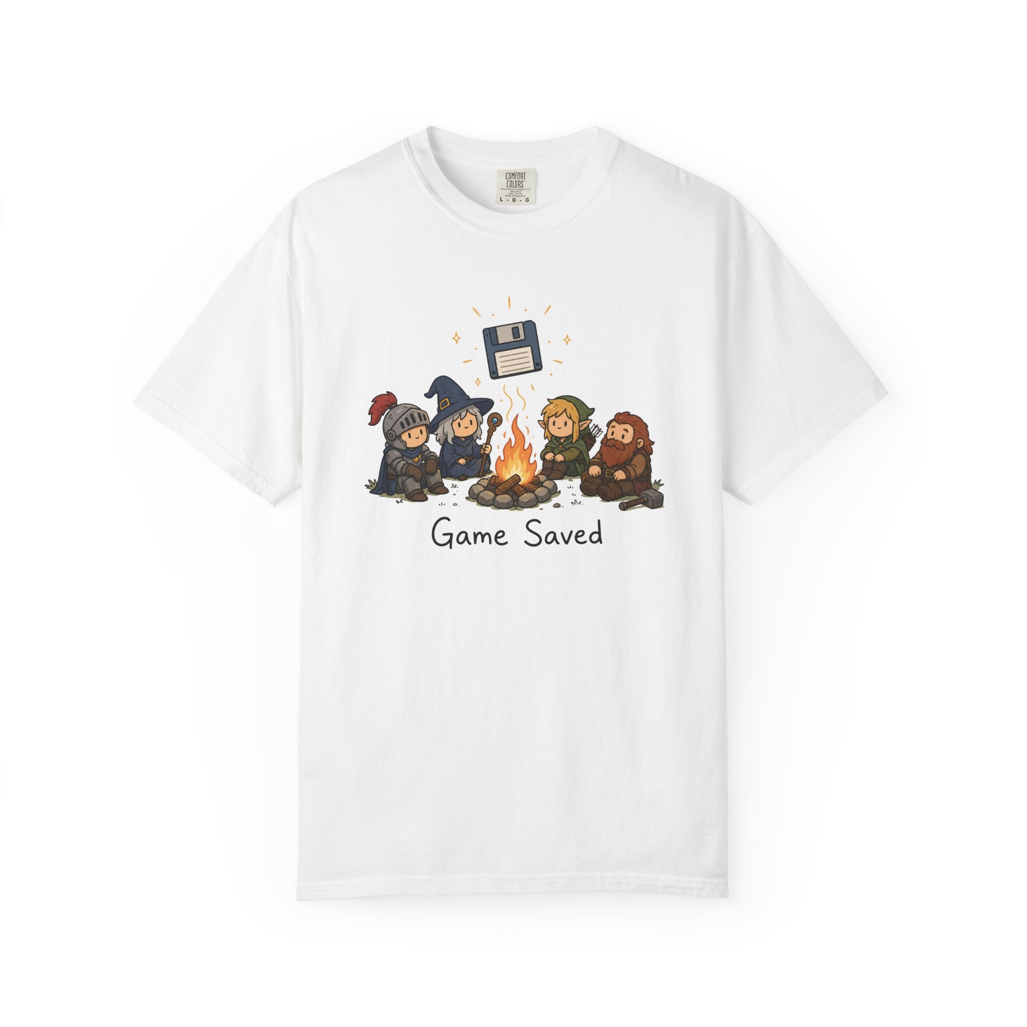 Game Saved RPG Graphic T-Shirt