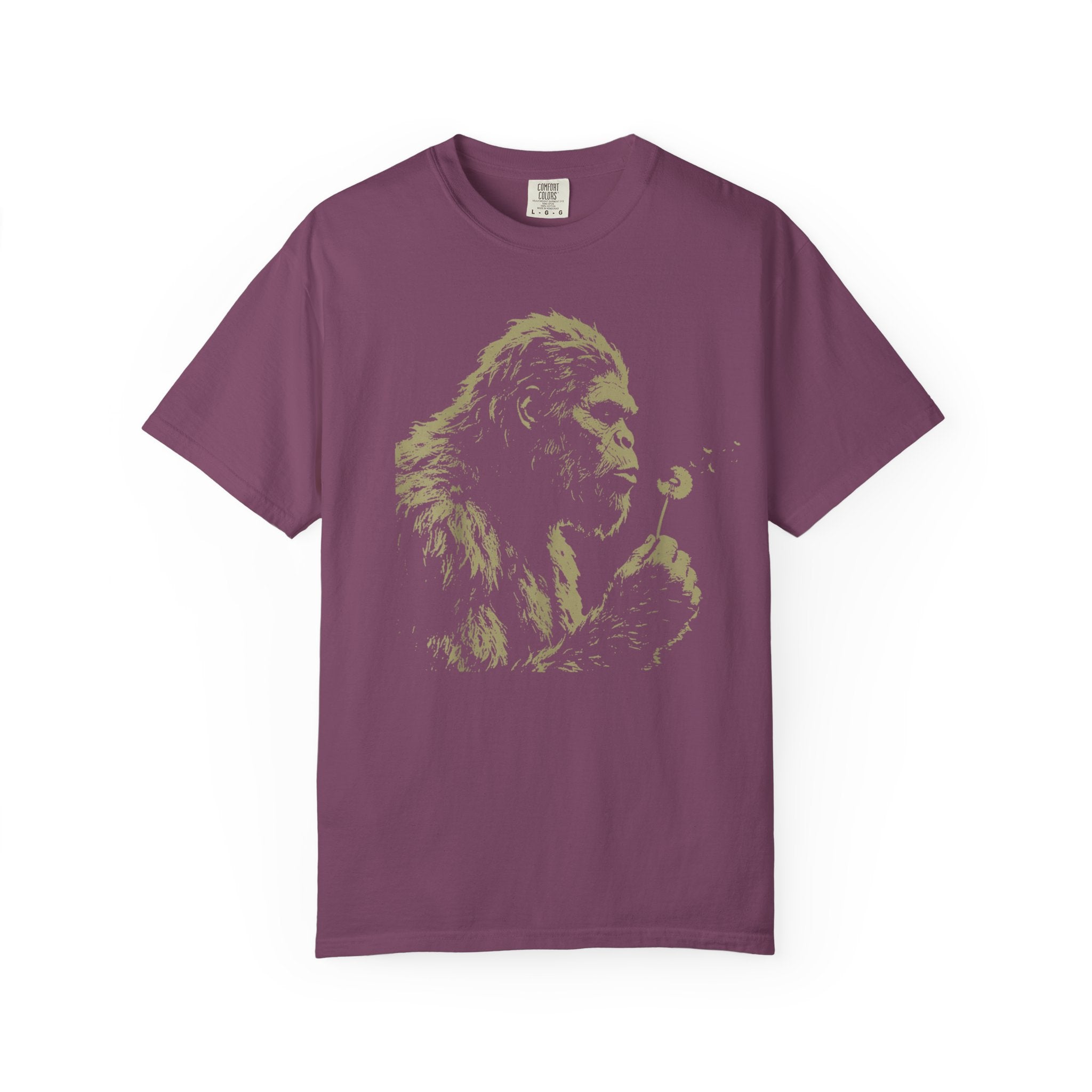 Sasquatch Blowing Wishes Graphic T-Shirt