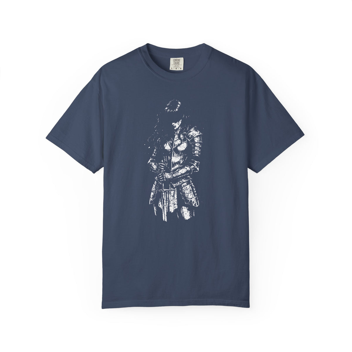Woman Knight Dark Fantasy Graphic T-Shirt