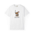 Capybara Knight Huzzah! Graphic T-shirt