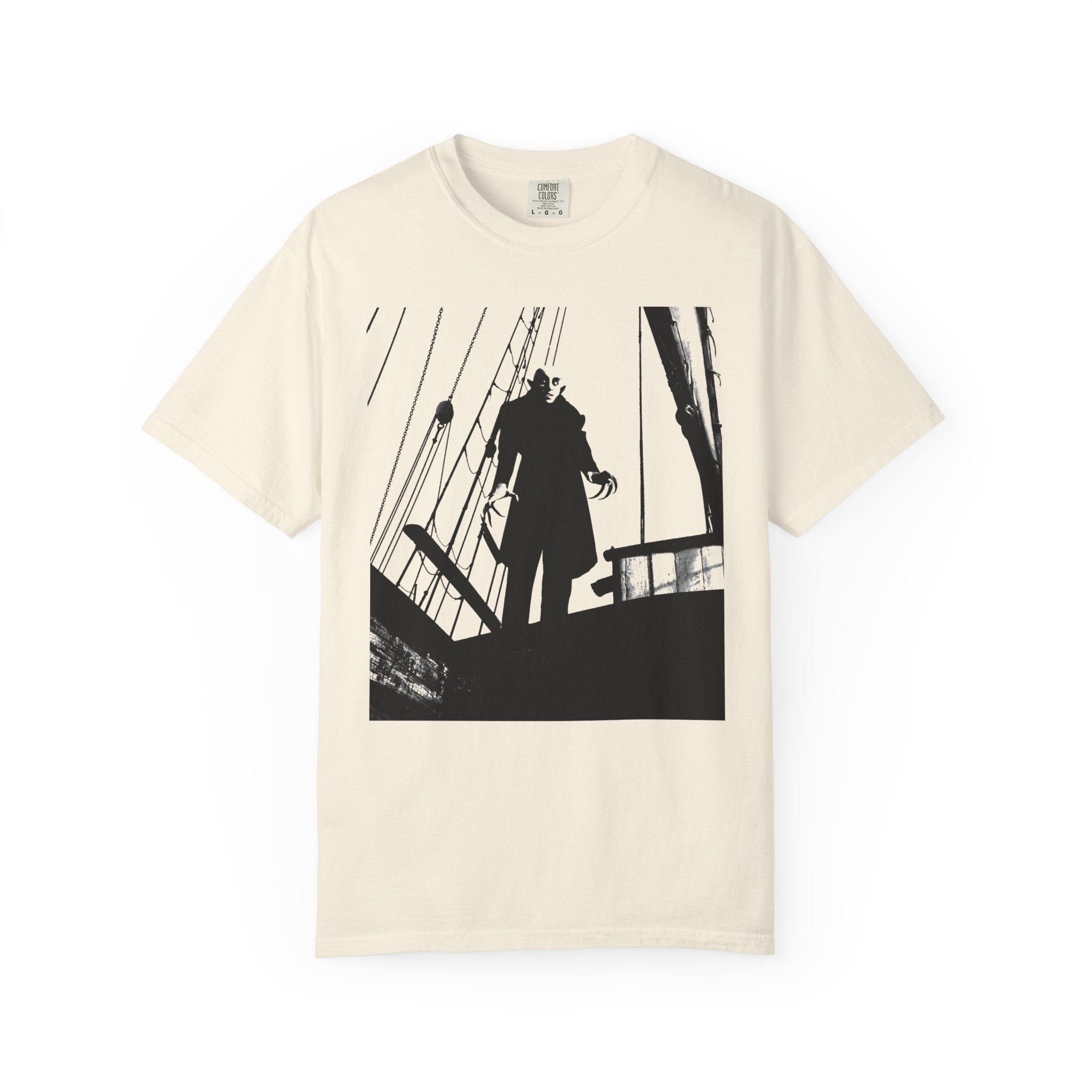Nosferatu (1922) Boat Graphic T-Shirt