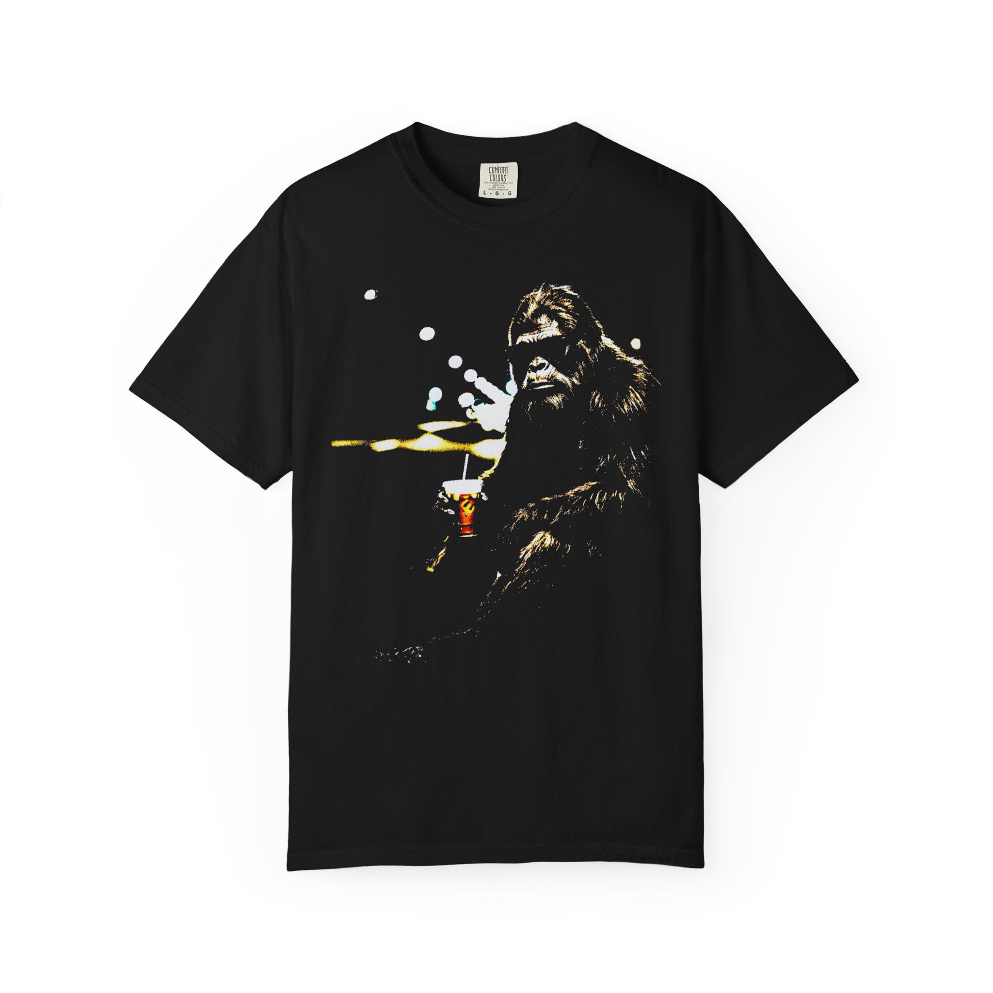 Sasquatch Iced Coffee Graphic T-Shirt