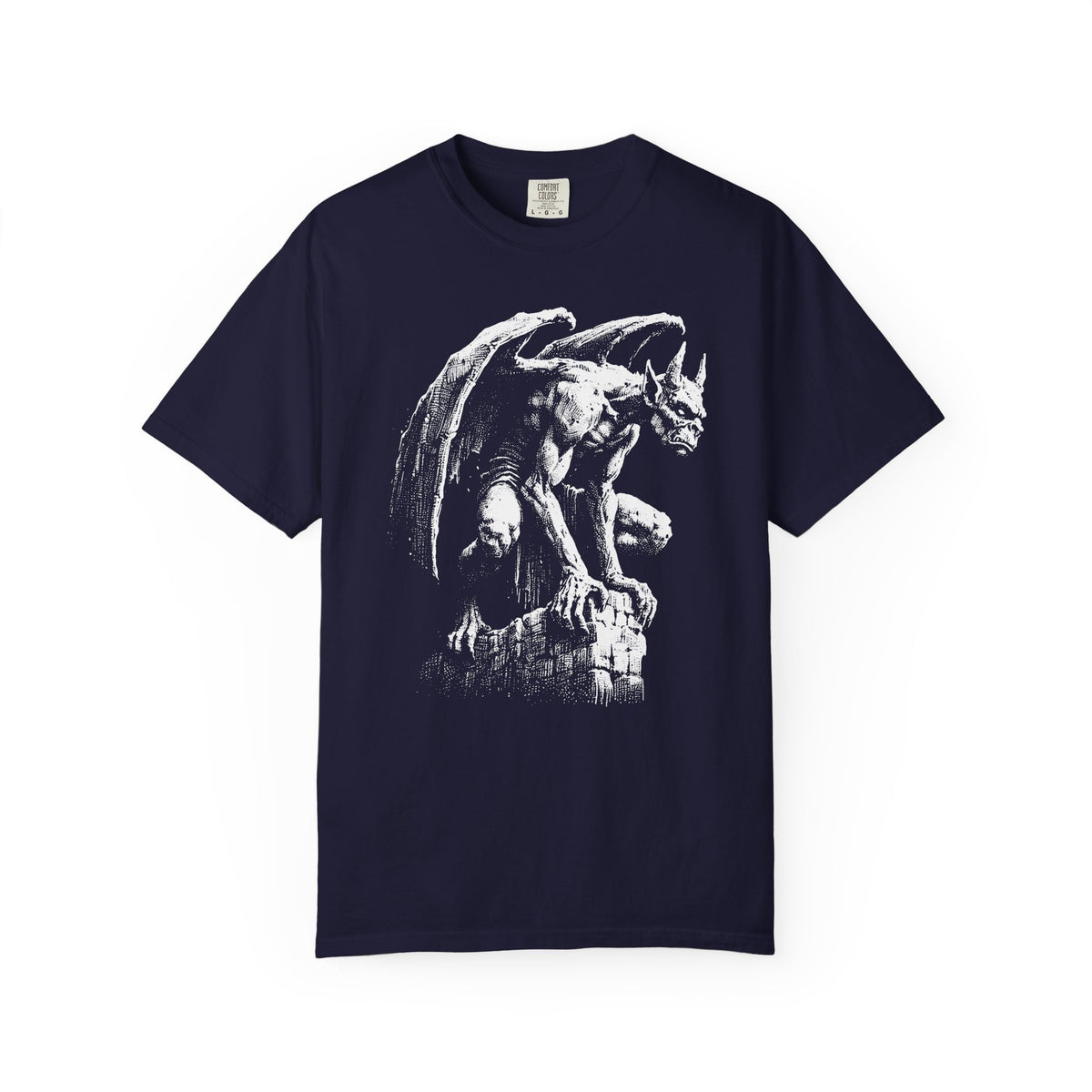 Gargoyle Dark Fantasy Graphic T-Shirt
