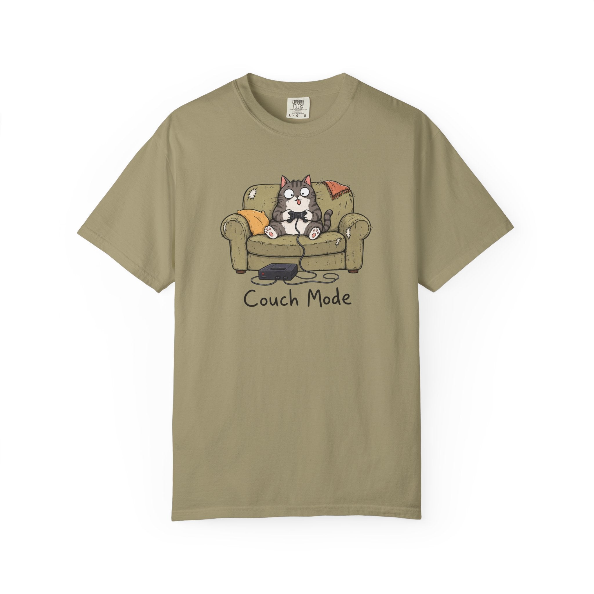 Couch Mode Gamer Graphic T-Shirt