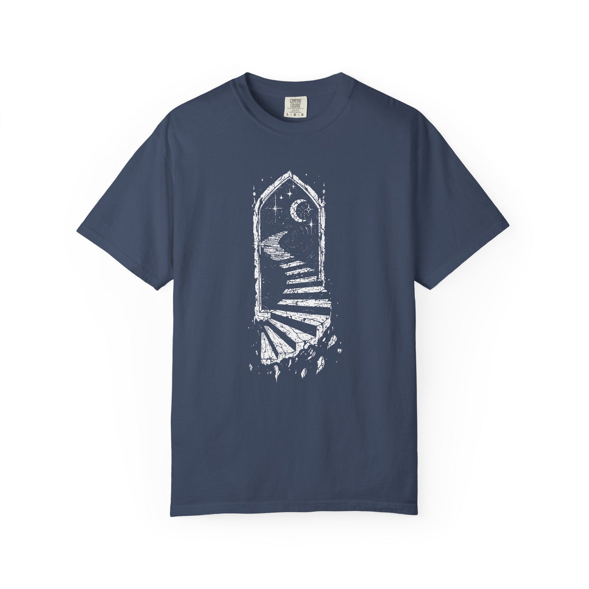 Dark Fantasy Stone Portal Graphic T-Shirt