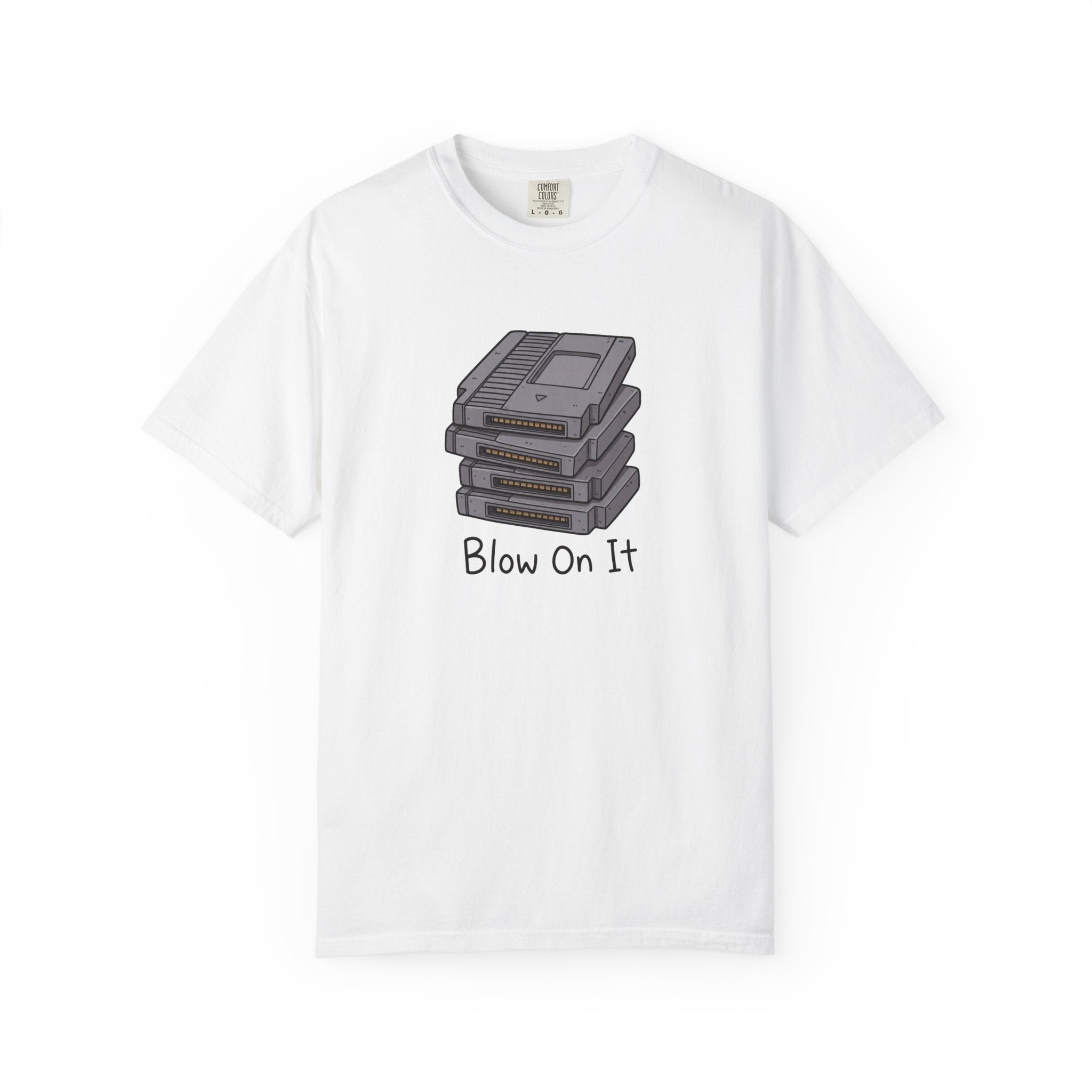 Blow On It Game Cartridge Graphic T-Shirt