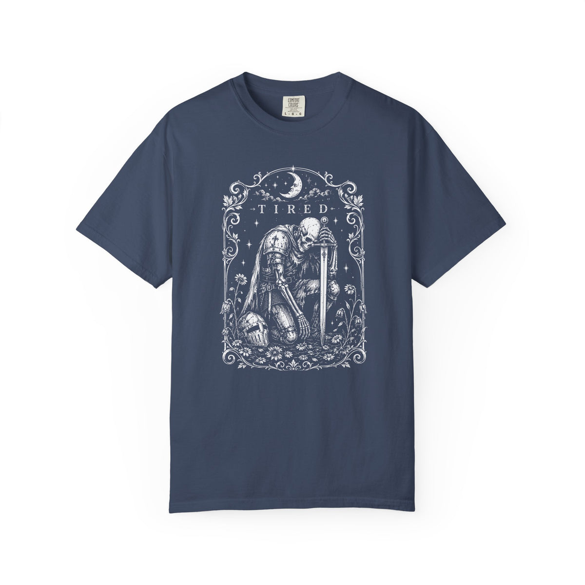 Tired Knight Graphic T-Shirt