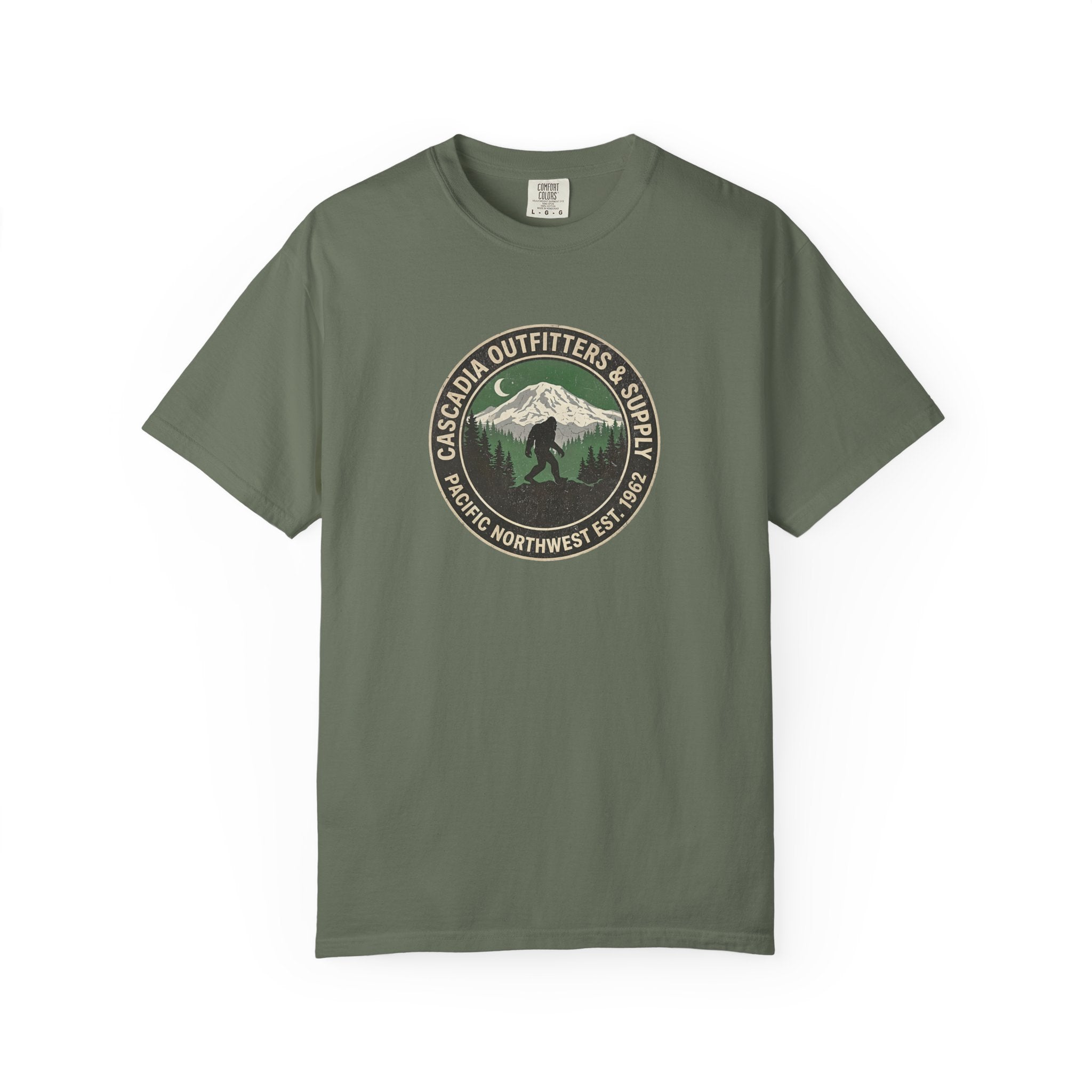 Cascadia Outfitters & Supply Graphic T-Shirt