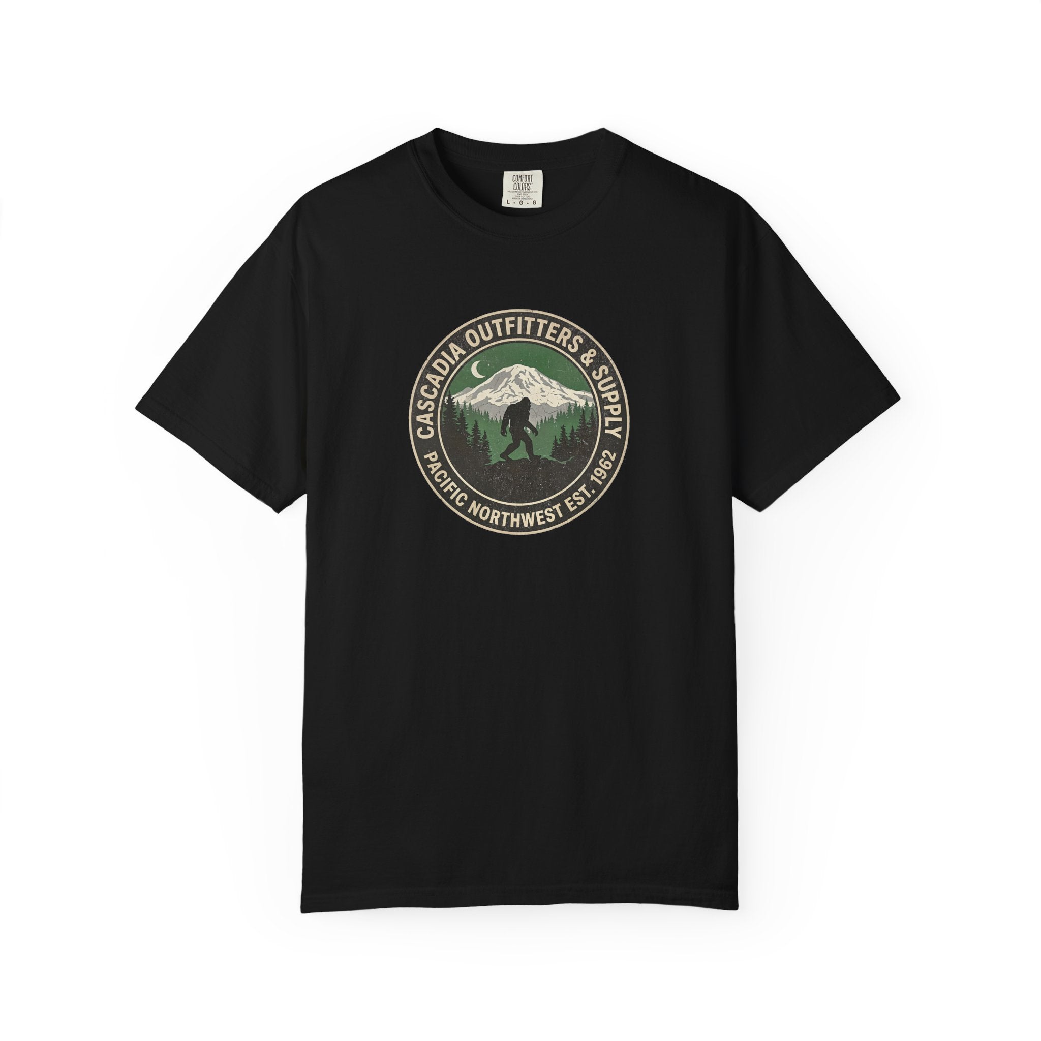 Cascadia Outfitters & Supply Graphic T-Shirt