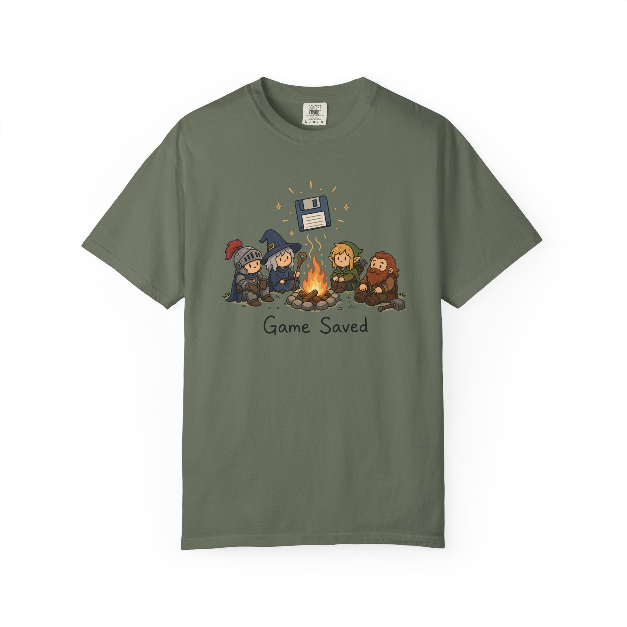Game Saved RPG Graphic T-Shirt
