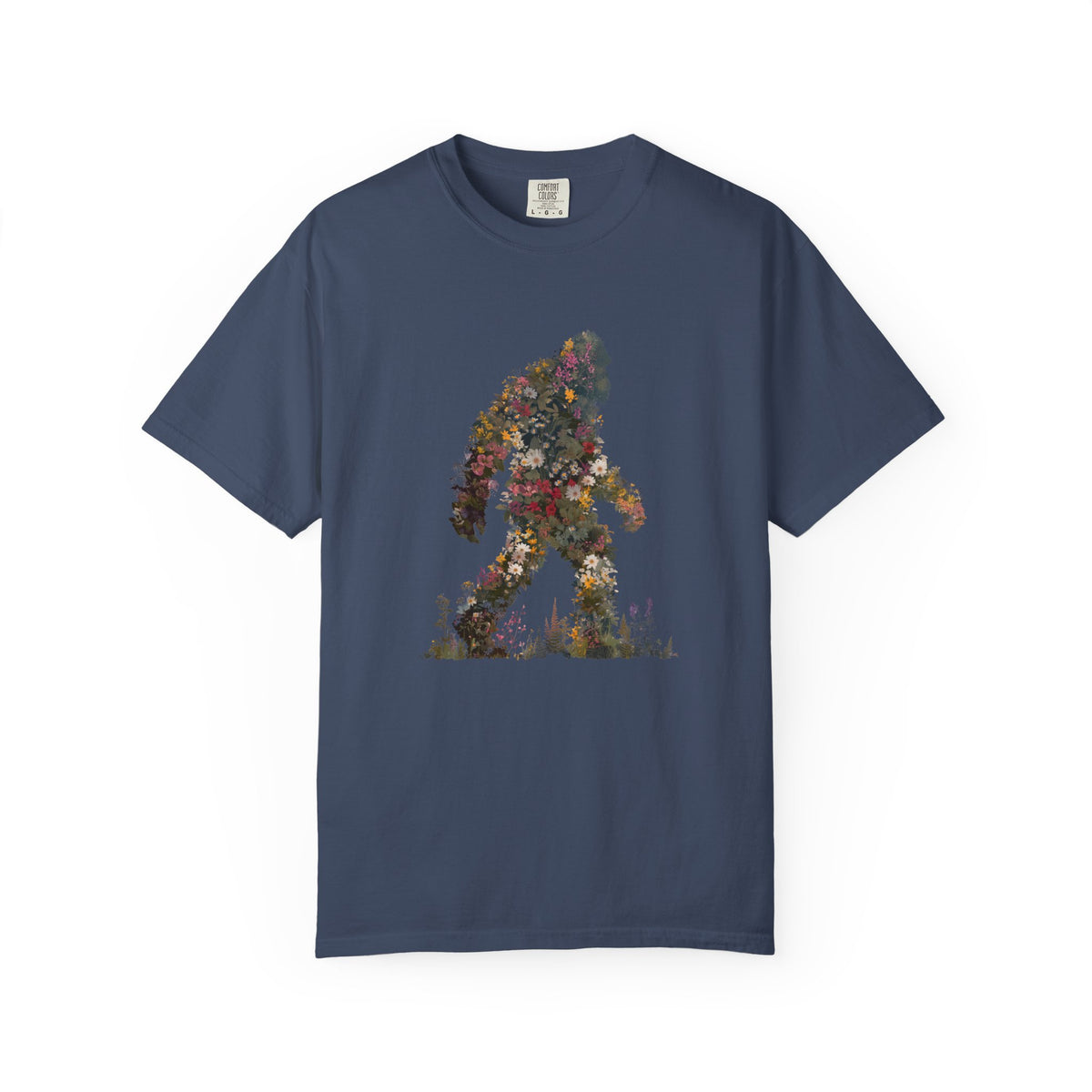 Wild Flowers Sasquatch Graphic T-Shirt