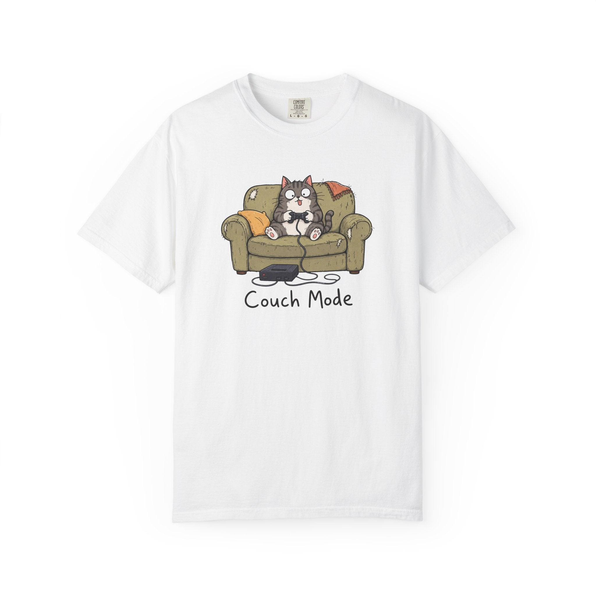 Couch Mode Gamer Graphic T-Shirt
