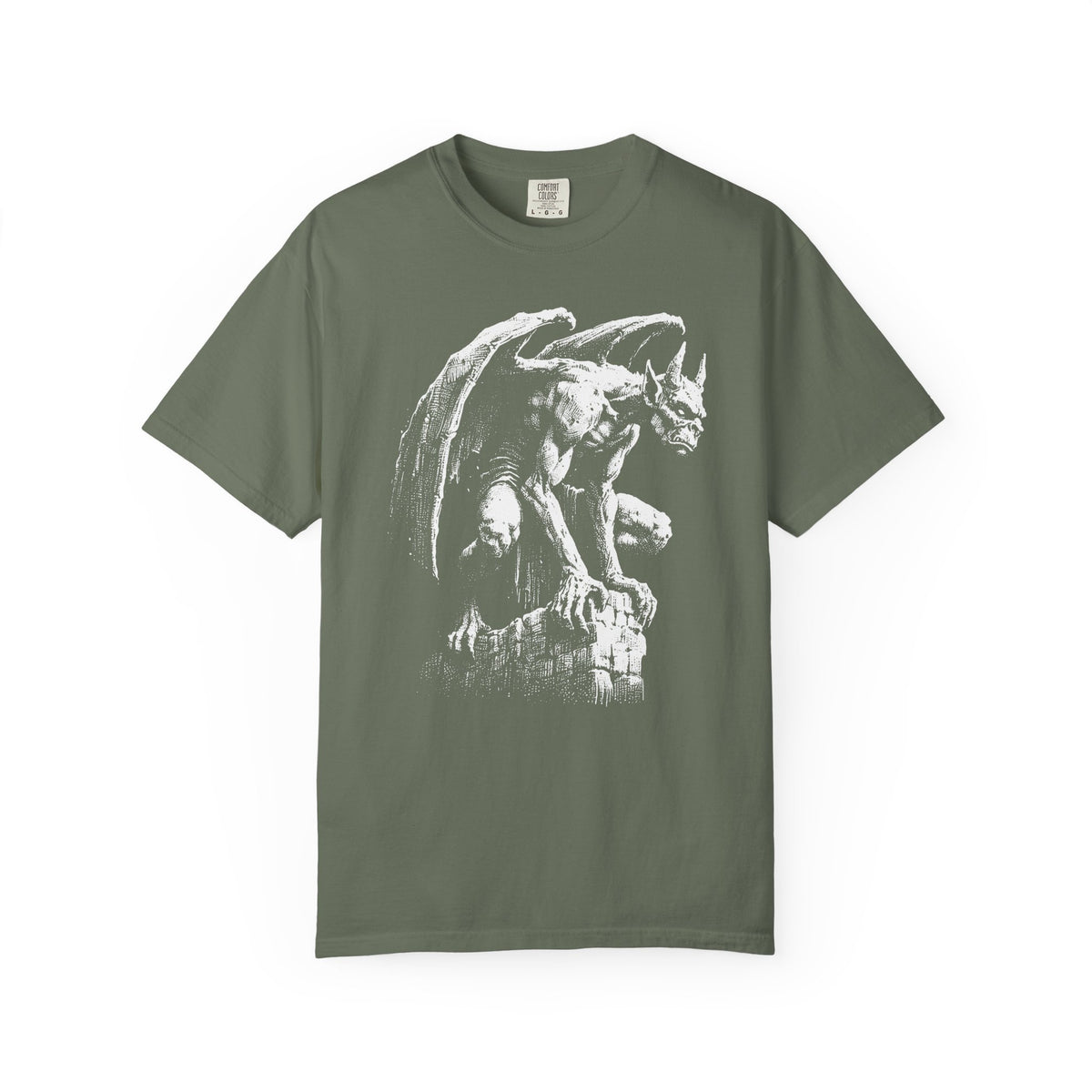 Gargoyle Dark Fantasy Graphic T-Shirt