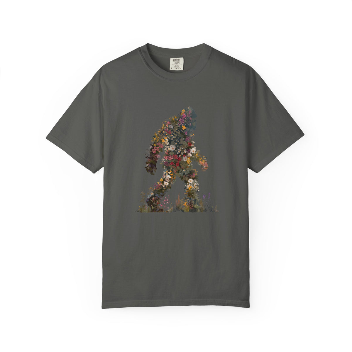 Wild Flowers Sasquatch Graphic T-Shirt