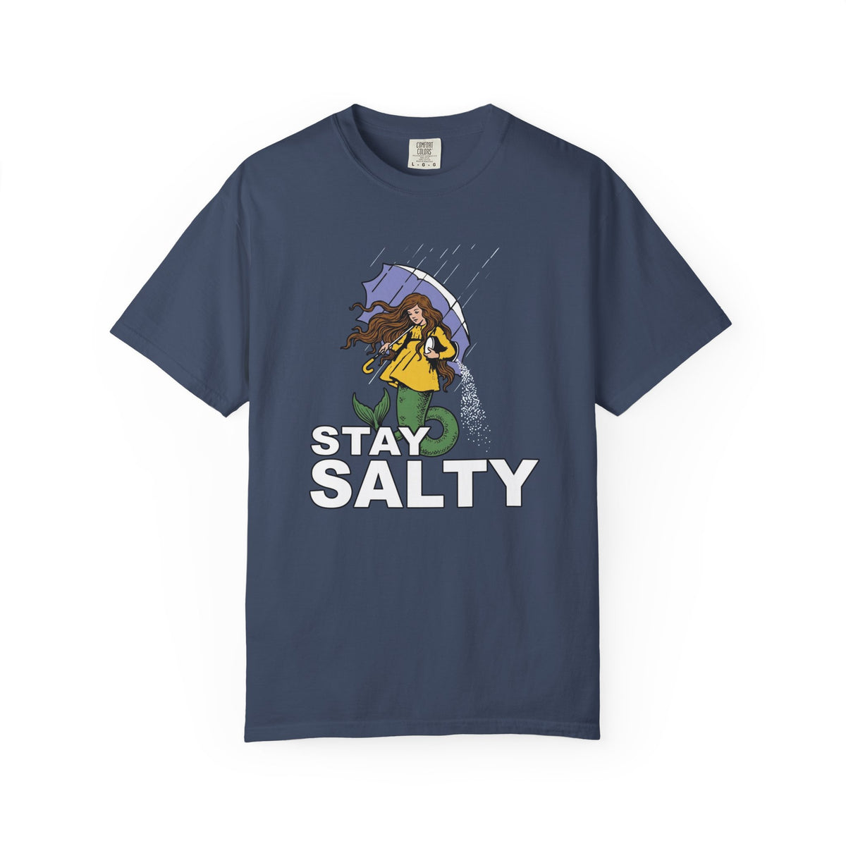 Stay Salty Mermaid Graphic T-Shirt