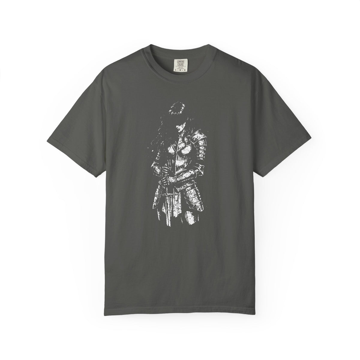 Woman Knight Dark Fantasy Graphic T-Shirt