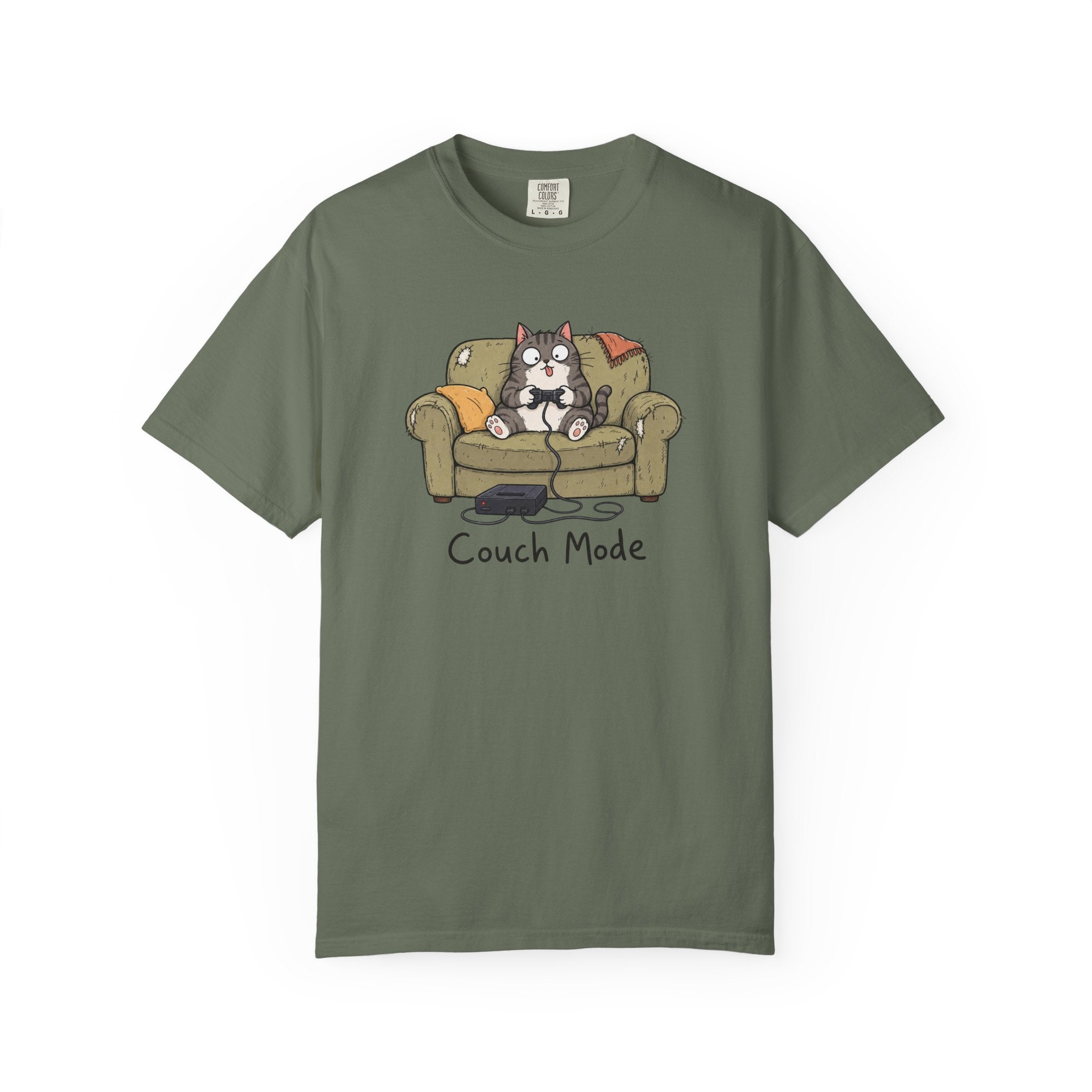 Couch Mode Gamer Graphic T-Shirt