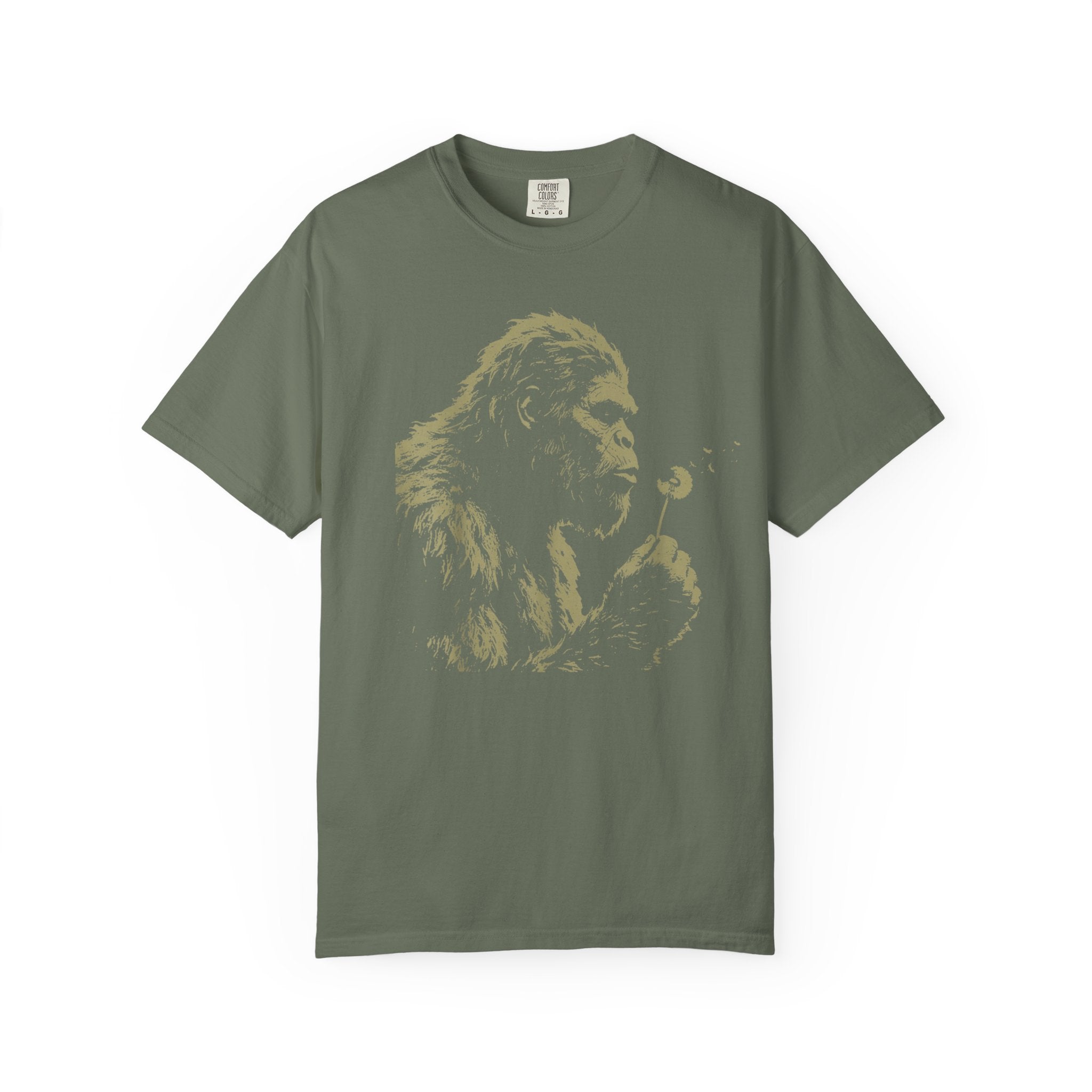 Sasquatch Blowing Wishes Graphic T-Shirt