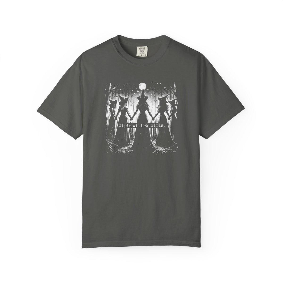 Girls Will Be Girls Witch's Coven Graphic T-Shirt