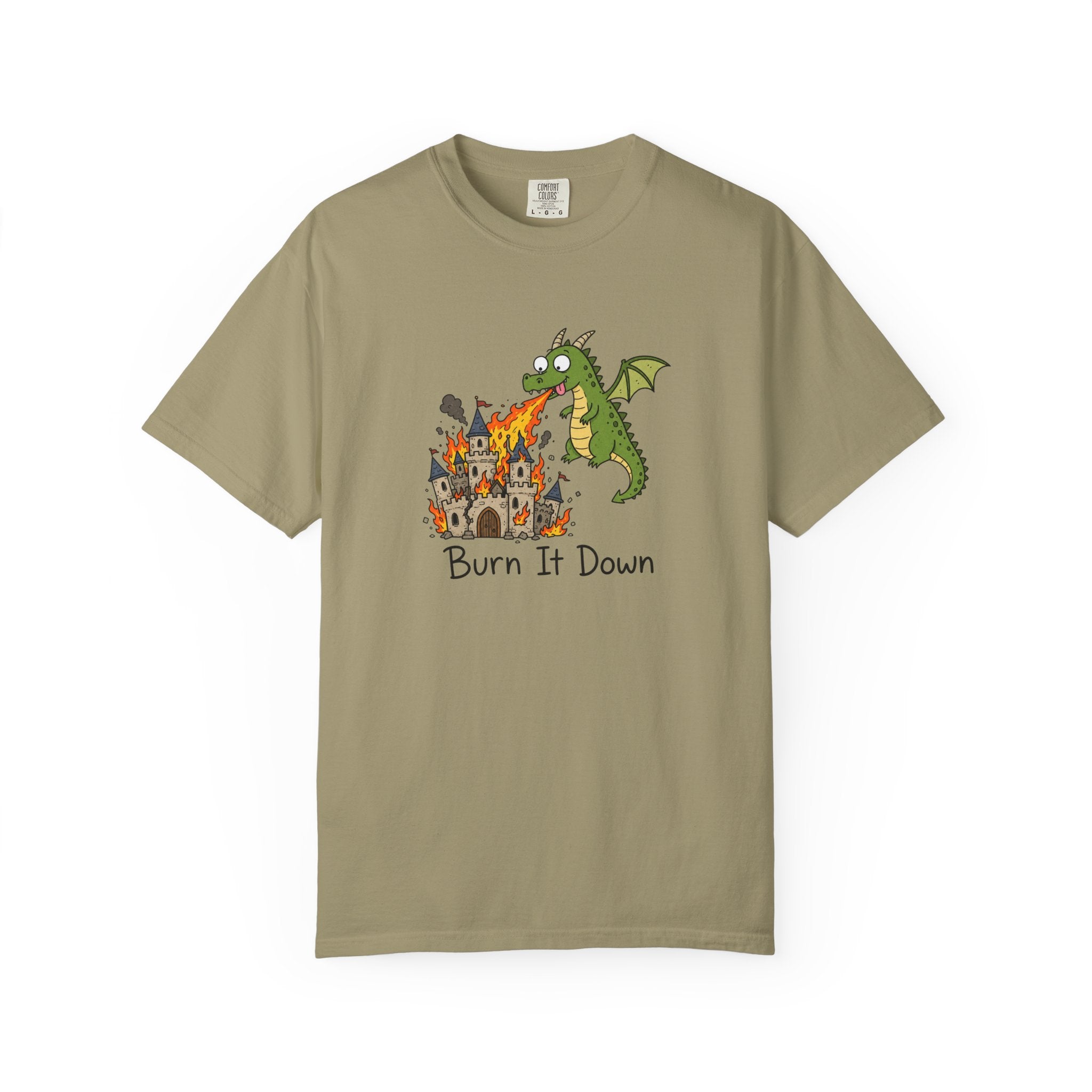 Burn It Down RPG Graphic T-Shirt