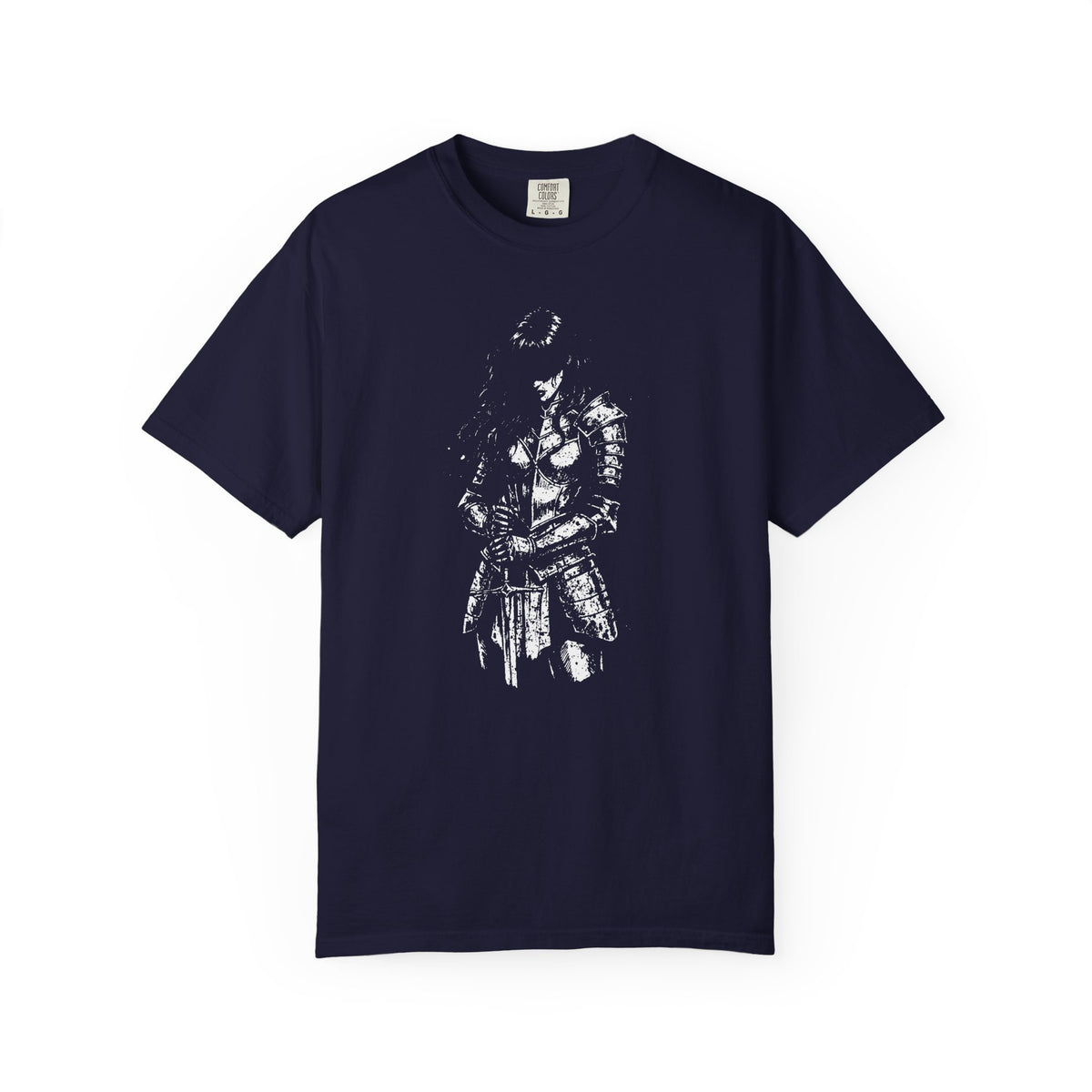Woman Knight Dark Fantasy Graphic T-Shirt