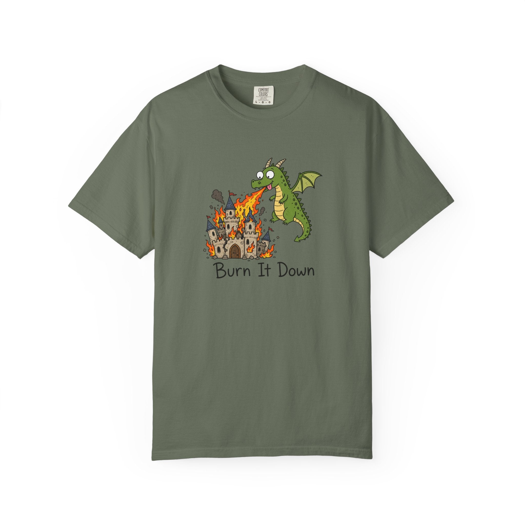 Burn It Down RPG Graphic T-Shirt