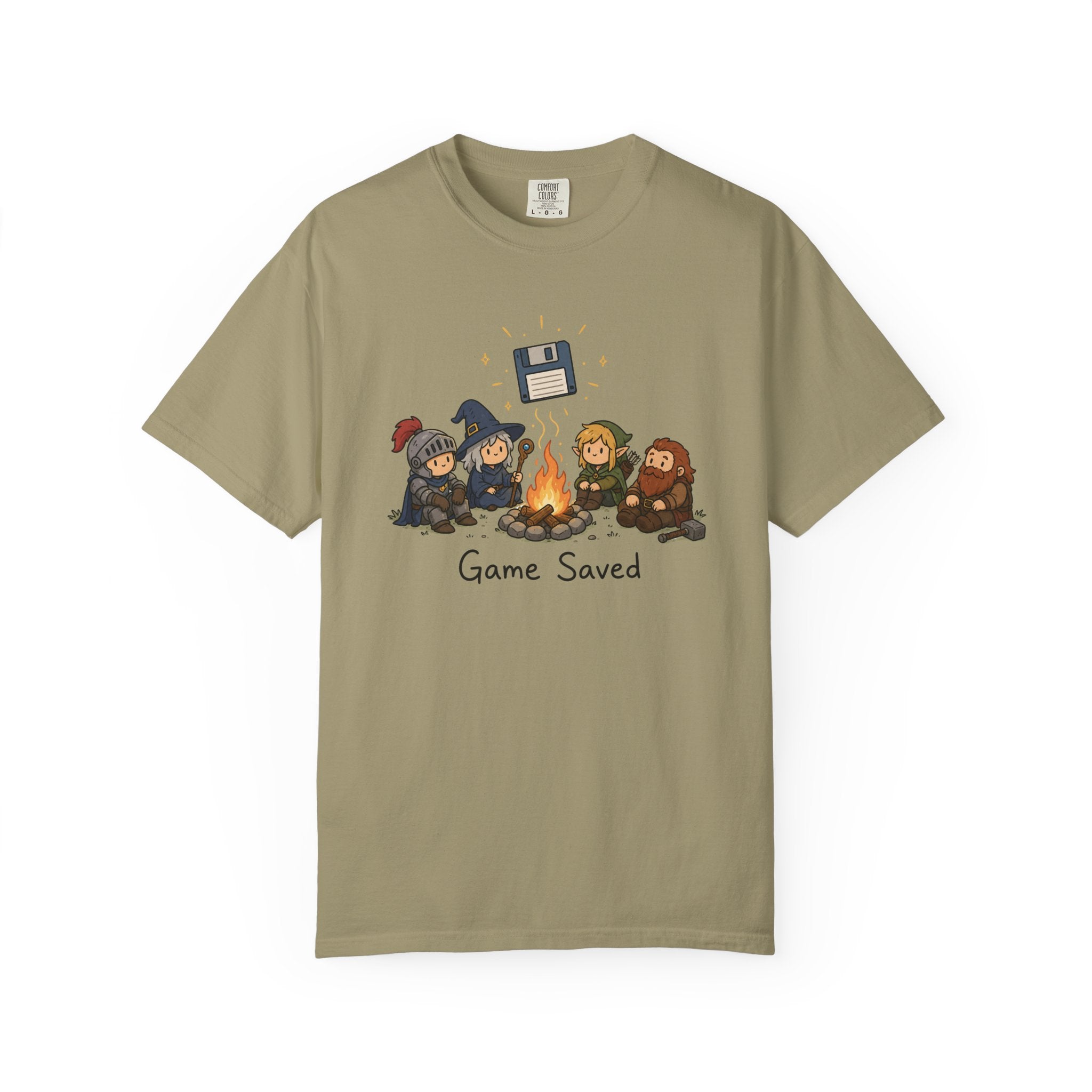 Game Saved RPG Graphic T-Shirt