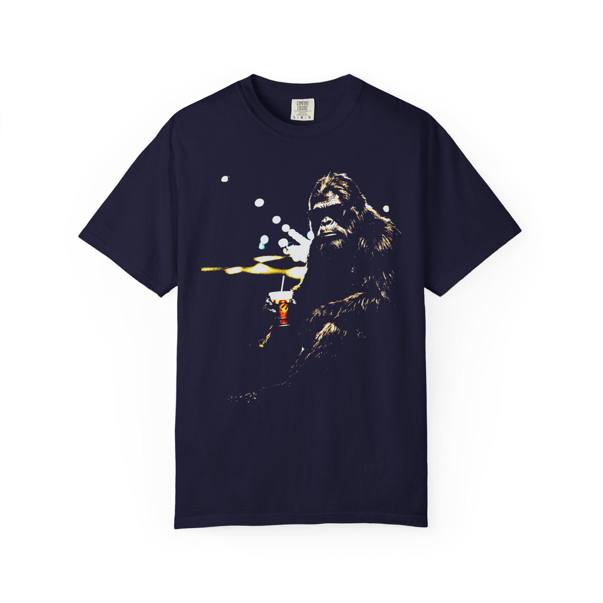 Sasquatch Iced Coffee Graphic T-Shirt