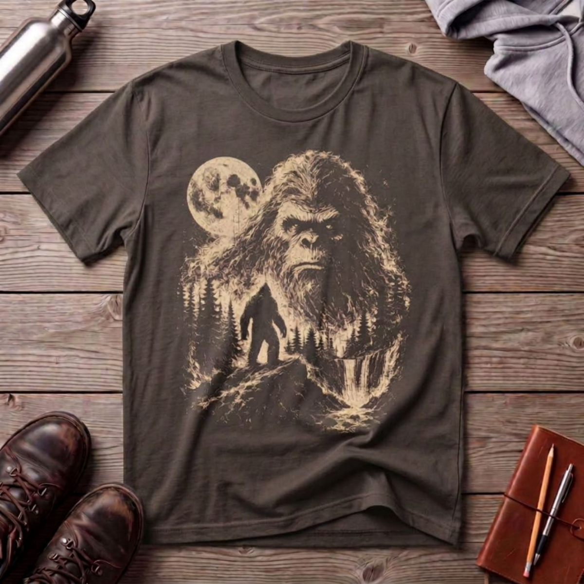 Sasquatch Moon T-shirt