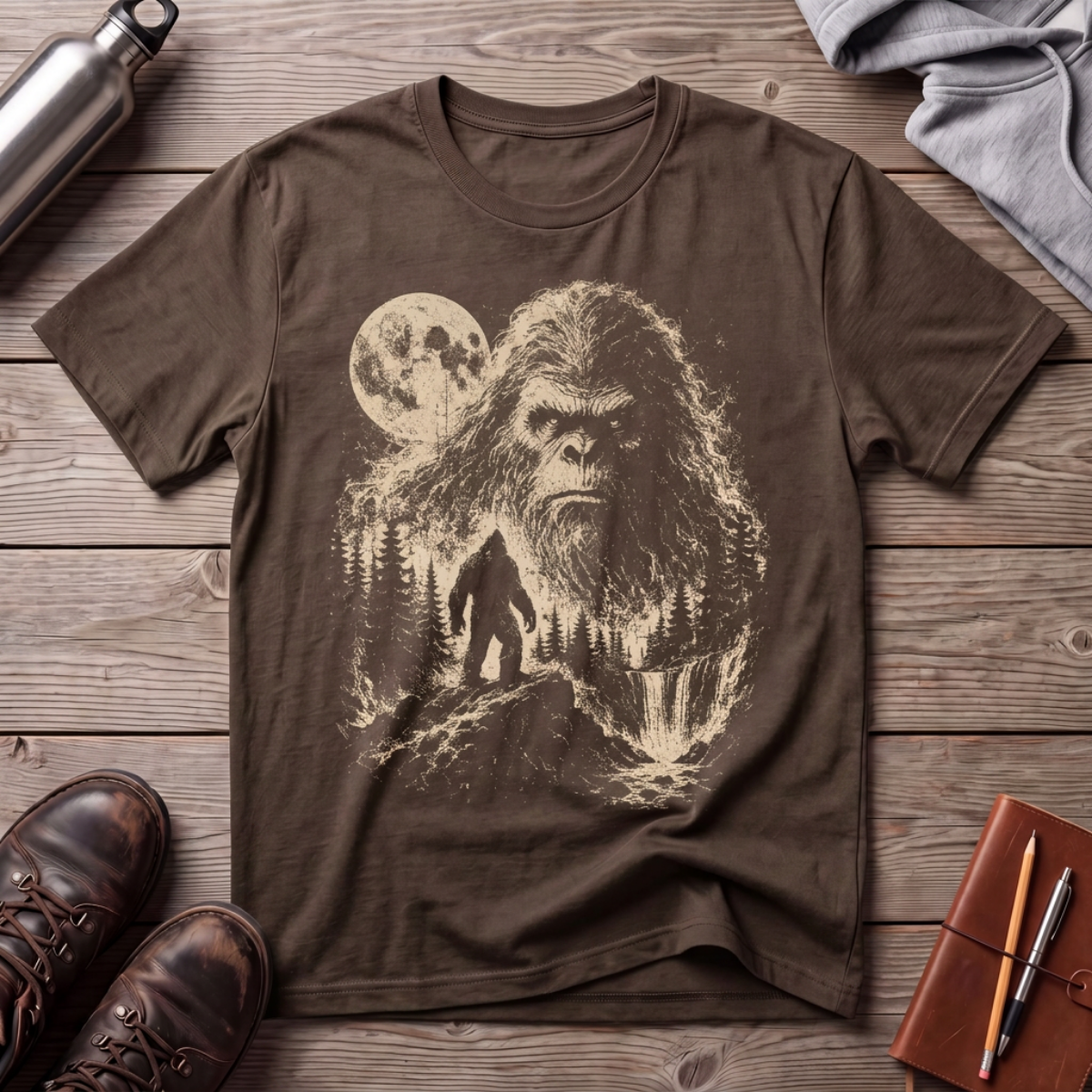 Sasquatch Moon T-shirt