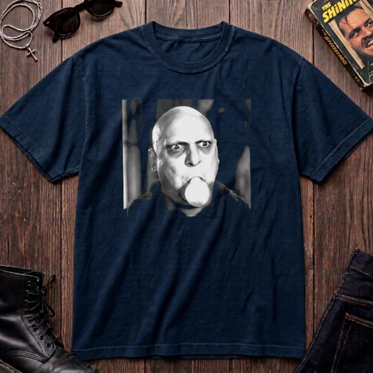 Uncle Fester Lightbulk Graphic T-Shirt